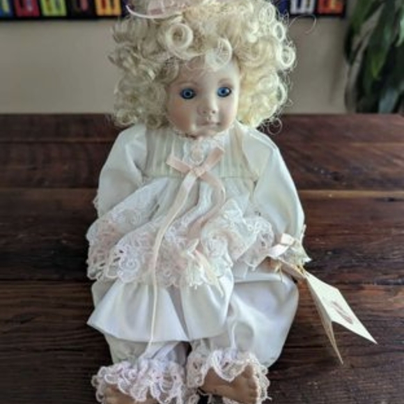 Other - The Collectibles "Little Dumpling" Porcelain Doll by Phyllis Parkins